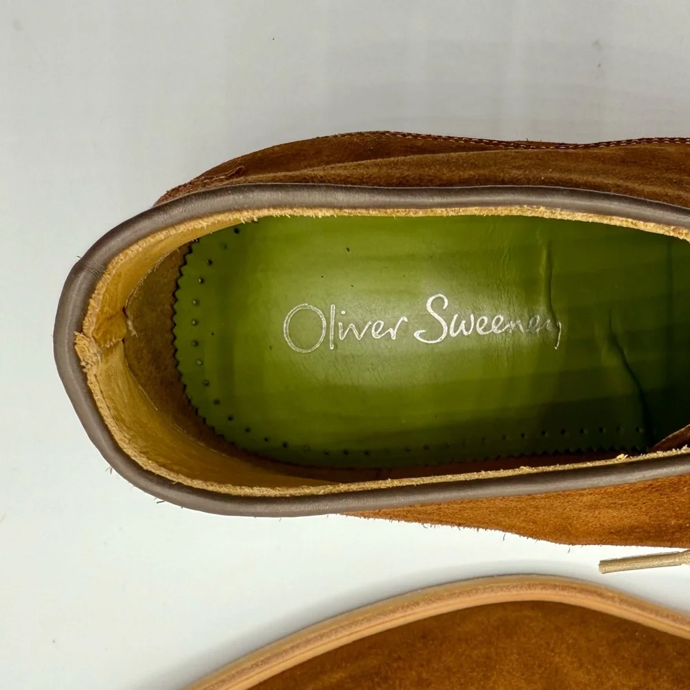 Oliver Sweeney Brown Suede Caldana Desert Chukka Boots £295 MSRP – Size 10.5